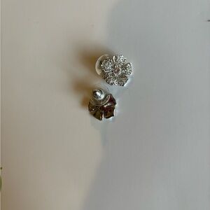 Nordstrom pave flower earrings